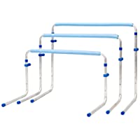 Los mejores  - Amber ropa atlética entrenamiento aluminio auto retorno (3 UNIDADES) obstáculos - metálico
